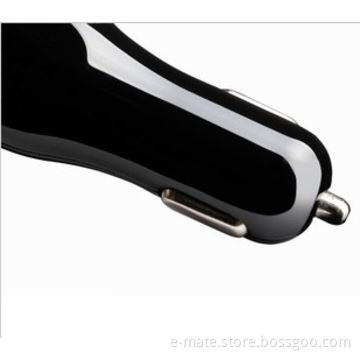 Dual USB In-car Charger with 2.1A Output, Supports Mobile and Tablets Devices
